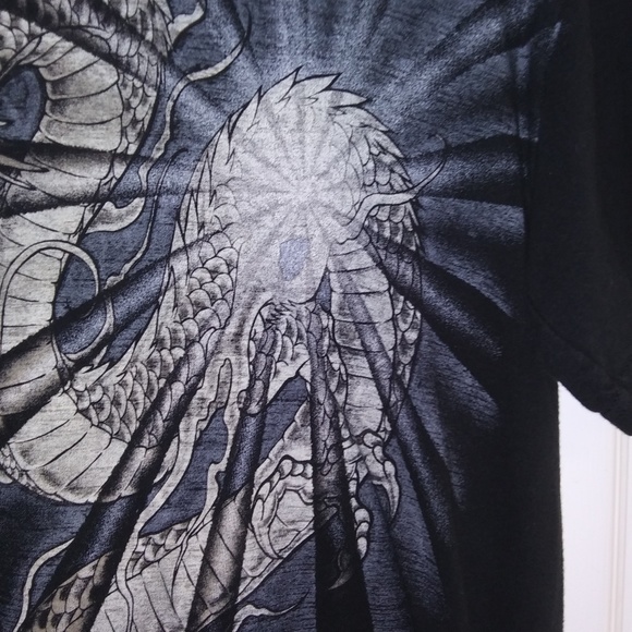 Black Wing / Hard-To-Find / Serpent Snake T-Shirt / Boys Small - Picture 6 of 10